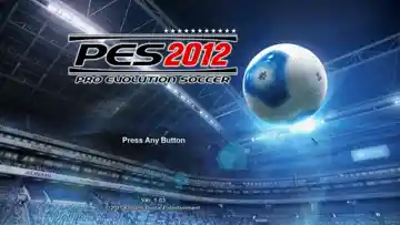 Pro Evolution Soccer 2012 (USA) screen shot title